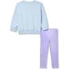 imageUnder Armour babygirls Ua Terrazzo Leopard Heart SetShort SetBlue Calm Rib Velour