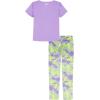 imageUnder Armour babygirls Ua Terrazzo Leopard Heart SetShort SetLavendar Print