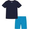 imageUnder Armour babygirls Ua Terrazzo Leopard Heart SetShort SetMidnight Navy Infinite