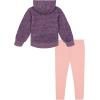 imageUnder Armour babygirls Ua Terrazzo Leopard Heart SetShort SetMisty Purple Leopard