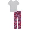 imageUnder Armour babygirls Ua Terrazzo Leopard Heart SetShort SetMod Gray Print