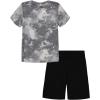 imageUnder Armour babygirls Ua Terrazzo Leopard Heart SetShort SetMod Gray Wash