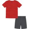 imageUnder Armour babygirls Ua Terrazzo Leopard Heart SetShort SetRed Mesh