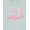 imageUnder Armour babygirls Ua Terrazzo Leopard Heart SetShort SetSea Mist Logo Sp22