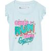 imageUnder Armour babygirls Ua Terrazzo Leopard Heart SetShort SetSea Mist Sp22