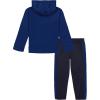 imageUnder Armour boys Hoodie Set Bottoms ampamp Hoodie Lightweight ampamp Relaxed Fit Zip UpBauhaus Blue