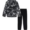 imageUnder Armour boys Hoodie Set Bottoms ampamp Hoodie Lightweight ampamp Relaxed Fit Zip UpBlack Hundo Hoodie