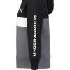 imageUnder Armour boys Hoodie Set Bottoms ampamp Hoodie Lightweight ampamp Relaxed Fit Zip UpBlackWhite