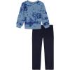 imageUnder Armour boys Hoodie Set Bottoms ampamp Hoodie Lightweight ampamp Relaxed Fit Zip UpBlue Smoke All Over Print