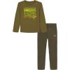 imageUnder Armour boys Hoodie Set Bottoms ampamp Hoodie Lightweight ampamp Relaxed Fit Zip UpCanteen Green Desert Lizard