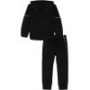 imageUnder Armour boys Hoodie Set Bottoms ampamp Hoodie Lightweight ampamp Relaxed Fit Zip UpDouble Knit Full Zip  Black
