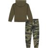 imageUnder Armour boys Hoodie Set Bottoms ampamp Hoodie Lightweight ampamp Relaxed Fit Zip UpMarine Od Camo