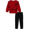 imageUnder Armour boys Hoodie Set Bottoms ampamp Hoodie Lightweight ampamp Relaxed Fit Zip UpRed All Over Print