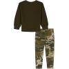 imageUnder Armour boys Short Sleeve Tee and Jogger SetMarine Green All Over Print