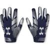 imageUnder Armour Boys F8 Football GlovesMidnight Navy 410Metallic Silver