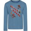 Blue Smoke Football Graphic Tee Blue Smoke Football Graphic Tee