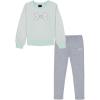 Seaglass Blue Printed Crewneck Seaglass Blue Printed Crewneck