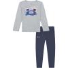 imageUnder Armour boys Short Sleeve Tee and Jogger SetMod Gray Scenic