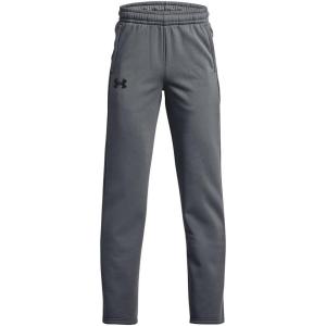 imageUnder Armour Boys Armourfleece Straight Leg Pant012 Pitch Gray   Black