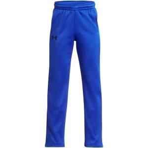 imageUnder Armour Boys Armourfleece Straight Leg Pant486 Versa Blue   Black