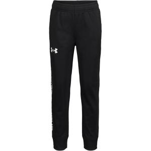imageUnder Armour Boys Brawler Joggers Sweatpants with Elastic Waistband ampamp Pant Leg Logo DesignBlack  Core