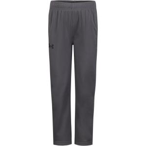 imageUnder Armour Boys Brawler Joggers Sweatpants with Elastic Waistband ampamp Pant Leg Logo DesignCastlerockBlack Logo