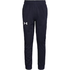 imageUnder Armour Boys Brawler Joggers Sweatpants with Elastic Waistband ampamp Pant Leg Logo DesignMidnight Navy  Core