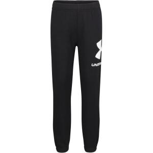imageUnder Armour Boys Jogger Pull on Style Logo ampamp Printed DesignsBlack  Core