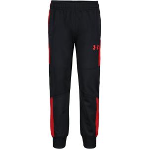 imageUnder Armour Boys Jogger Pull on Style Logo ampamp Printed DesignsBlack Red