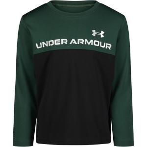 imageUnder Armour Boys Outdoor Long Sleeve Tee Stylish Crew Neckline Cute Full FitBe Seen  Black