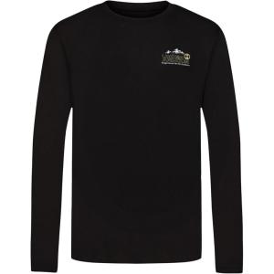 imageUnder Armour Boys Outdoor Long Sleeve Tee Stylish Crew Neckline Cute Full FitBlack