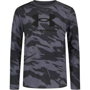 imageUnder Armour Boys Outdoor Long Sleeve Tee Stylish Crew Neckline Cute Full FitCastlerock Camo Print