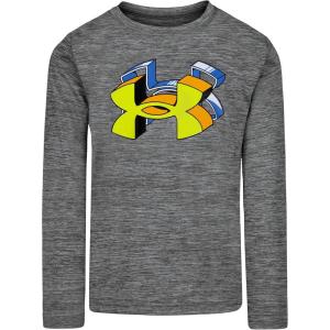 imageUnder Armour Boys Outdoor Long Sleeve Tee Stylish Crew Neckline Cute Full FitCastlerock Twist Tech