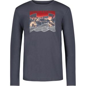 imageUnder Armour Boys Outdoor Long Sleeve Tee Stylish Crew Neckline Cute Full FitDownpour Gradient
