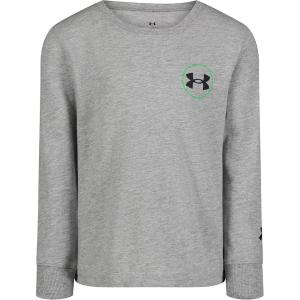 imageUnder Armour Boys Outdoor Long Sleeve Tee Stylish Crew Neckline Cute Full FitGone Global  Gray