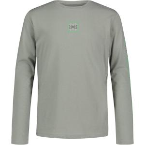 imageUnder Armour Boys Outdoor Long Sleeve Tee Stylish Crew Neckline Cute Full FitGrove Green  Multi