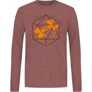 imageUnder Armour Boys Outdoor Long Sleeve Tee Stylish Crew Neckline Cute Full FitMaroon Mist