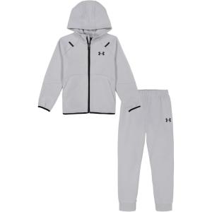 imageUnder Armour Boys Outdoor Long Sleeve Tee Stylish Crew Neckline Cute Full FitMod Gray  Double Knit