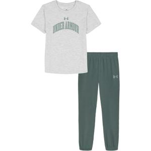 imageUnder Armour Boys Outdoor Long Sleeve Tee Stylish Crew Neckline Cute Full FitMod Gray