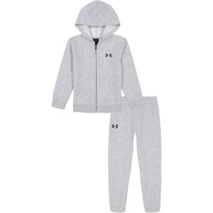 imageUnder Armour Boys Outdoor Long Sleeve Tee Stylish Crew Neckline Cute Full FitMod Gray Full Zip