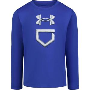 imageUnder Armour Boys Outdoor Long Sleeve Tee Stylish Crew Neckline Cute Full FitRoyal Homeplate