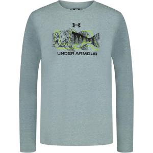 imageUnder Armour Boys Outdoor Long Sleeve Tee Stylish Crew Neckline Cute Full FitSerpentine
