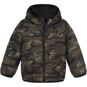 imageUnder Armour Boys Pronto Puffer Jacket MidWeight Zip Up Closure Repels WaterBaroque Camo