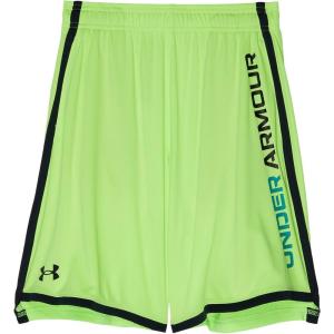 imageUnder Armour Boys Stunt 30 ShortsQuirky Lime 752Mod Gray