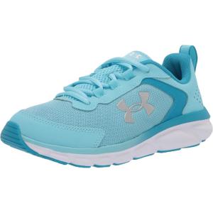 imageUnder Armour UnisexBaby Grade School Assert 9 Running ShoeSky Blue 300White