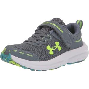 imageUnder Armour UnisexChild Pre School Assert 10 Alternate Closure102 GravelGlacier BlueLime Surge
