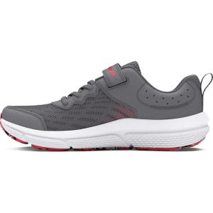 imageUnder Armour UnisexChild Pre School Assert 10 Alternate Closure108 Titan GrayBlackRacer Red