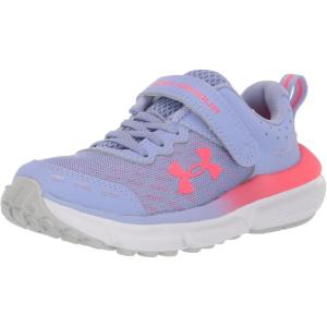 imageUnder Armour UnisexChild Pre School Assert 10 Alternate Closure500 Purple IceHalo GrayPink Shock