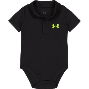 imageUnder Armour babyboys Logo Polo BodysuitBlack  Core