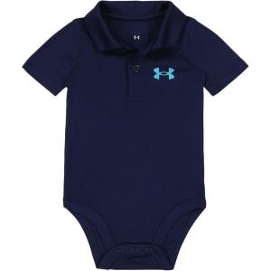 imageUnder Armour babyboys Logo Polo BodysuitMidnight Navy  Core